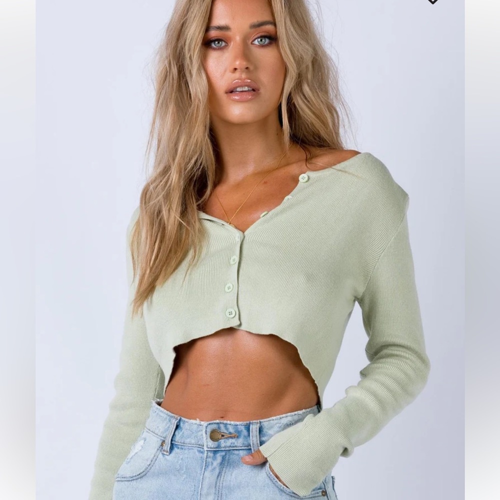 Princess Polly The Michael Top in Green